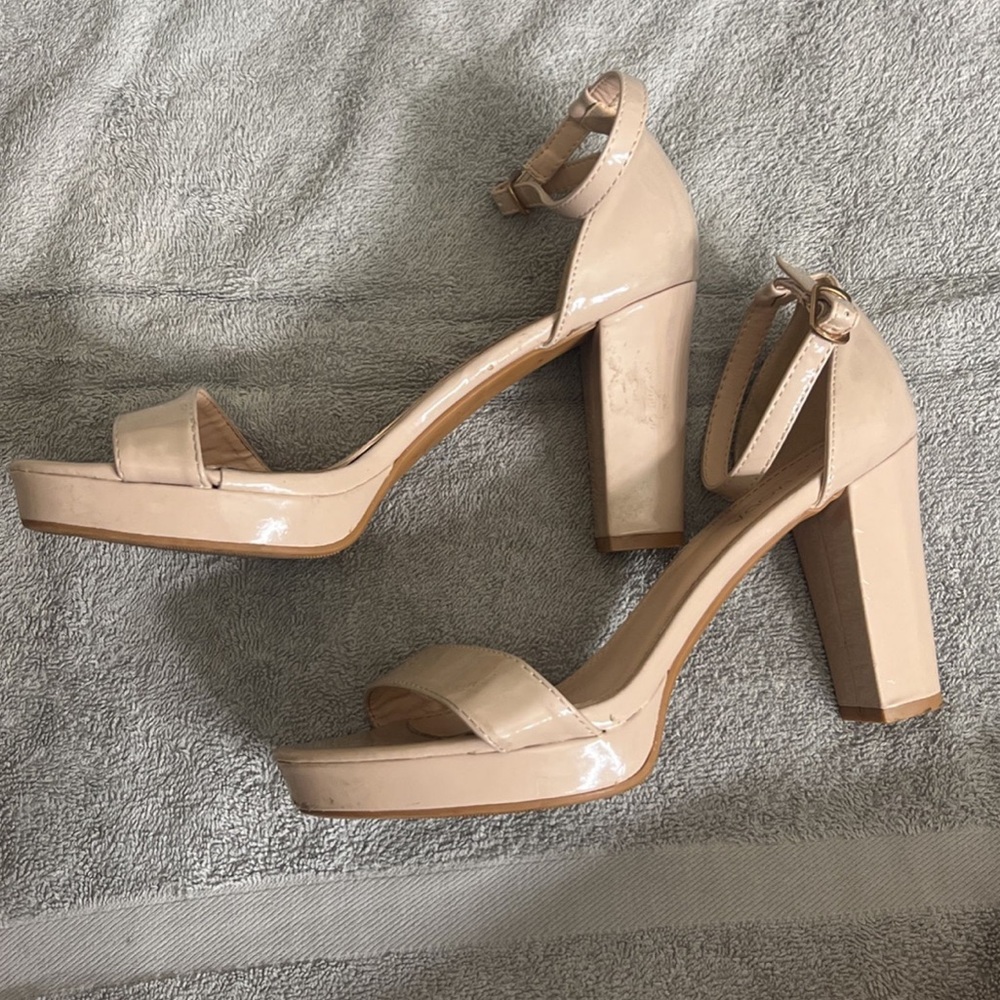 Beige Wedges - Picture 3 of 3
